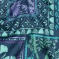 Preview: Baumwollsatin - matt - Rosika - petrol