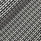 Preview: Baumwoll Strick - Marian - black/offwhite