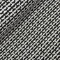 Preview: RESTSTÜCK 0,80m !!! - Baumwoll Strick - Marian - black/offwhite