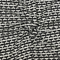 Preview: RESTSTÜCK 0,80m !!! - Baumwoll Strick - Marian - black/offwhite