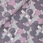 Preview: RESTSTÜCK 1,10m !!! - Bio Jersey - Abstract Painting - lilac