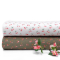 Preview: RESTSTÜCK 2,00m !!! - Bio Jersey - Cherry - white