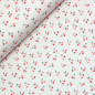 Preview: RESTSTÜCK 0,80m !!! - Bio Jersey - Cherry - white