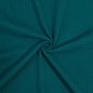 Preview: Bio Musselin - uni - dark cyan - F050