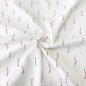 Preview: Bio Musselin - Strokes - white