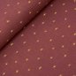 Preview: Bio Musselin - Sunrise - rouge