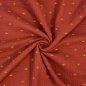 Preview: Bio Musselin - Sunrise - terracotta