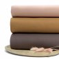 Preview: Bio Bündchen Schlauch - 1/1 Rib - dusty brown