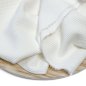 Preview: RESTSTÜCK 0,50m !!! - Bio Strickjersey - Waffel - ecru