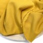 Preview: RESTSTÜCK 0,50m !!! - Bio Strickjersey - Waffel - mustard