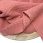 Preview: RESTSTÜCK 0,50m !!! - Bio Strickjersey - Waffel - old rose