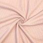 Preview: RESTSTÜCK 0,50m !!! - Bio Strickjersey - Waffel - rose