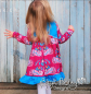 Preview: RESTSTÜCK 0,40m !!! - Jersey - Peacock Dreams - pink - Peacock Dreams - Birgit Boley