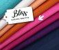 Preview: RESTSTÜCK 70cm !!! - Bio Strick - Stripe Knitty - ortensia - Bliss - Hamburger Liebe - Albstoffe