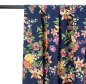 Preview: Viskose - Blumenbouquet - navy