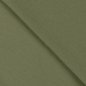 Preview: Bündchen Schlauch - 1/1 Rib - uni - khaki