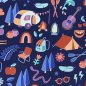 Preview: Canvas - Glamping - marine - Hamburger Liebe