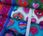 Preview: Bio Canvas - Valentine - Col. 01 - Love Letters - Hamburger Liebe - Albstoffe