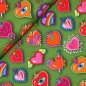 Preview: Bio Canvas - Valentine - Col. 01 - Love Letters - Hamburger Liebe - Albstoffe