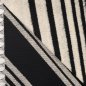 Preview: Cape mit Fransen - Kimo - black/ecru