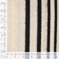 Preview: Cape mit Fransen - Kimo - black/ecru
