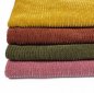 Preview: RESTSTÜCK 0,70m !!! - Chenille Strick - Rip - ocre