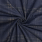 Preview: RESTSTÜCK 0,40m !!! - Feincord - Check Henry - blue navy