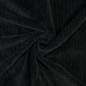 Preview: RESTSTÜCK 0,50m !!! - Cord Jersey - Kalifornien - black