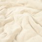Preview: Cord Stepper mit Plüschabseite - Raute - beige