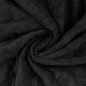 Preview: Cord Stepper mit Plüschabseite - Raute - black