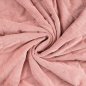 Preview: Cord Stepper mit Plüschabseite - Raute - rose