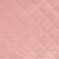 Preview: Cord Stepper mit Plüschabseite - Raute - rose