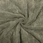 Preview: Cord Stepper mit Plüschabseite - Raute - khaki