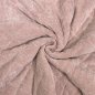 Preview: RESTSTÜCK 0,50m !!! - Cord Stepper mit Plüschabseite - Raute - old pink