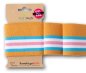 Preview: Cuff me - Bio Bündchen - College Col. 154 - curry/türkis/weiß/rosa scuro - Life Loves You - Hamburger Liebe
