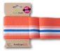 Preview: Cuff me - Bio Bündchen - College Col. 155 - luce rosso/nude/meringa/bluette - Life Loves You - Hamburger Liebe