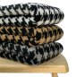 Preview: Mantelstoff - Curly Lamb - Houndstooth - ecru