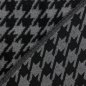 Preview: Mantelstoff - Curly Lamb - Houndstooth - grey