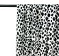 Preview: RESTSTÜCK 70cm !!! - Viskose - Daytona - Leoparden schwarz weiß - Swafing