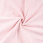 Preview: Jeansstoff - Denim Summer Fransen - rose