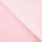 Preview: Jeansstoff - Denim Summer Fransen - rose