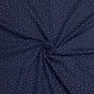 Preview: RESTSTÜCK 60cm !!! - Jersey - Dots - navy