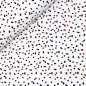 Preview: Baumwoll Popeline - Dots - white