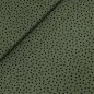 Preview: RESTSTÜCK 0,80m !!! - Viskose - Dotties - khaki