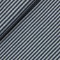 Preview: Doubleface Single Jersey - Jeansoptik - Streifen