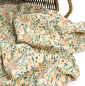 Preview: RESTSTÜCK 2,00m !!! - Musselin - Flower Dream Garden - sand