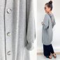 Preview: RESTSTÜCK 50cm !!! - Strick - Bene - grau meliert - Swafing