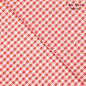 Preview: Baumwolle Seersucker - Checks red/white - Fibremood No. 34