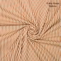 Preview: Baumwoll Stripes - brown/white - Fibremood No. 34
