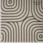 Preview: Leinen - abstract blocks - brown/ecru - Fibremood No. 34